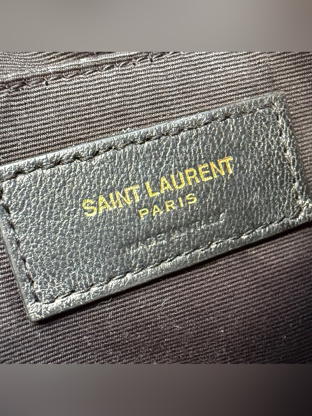 Saint Laurent Lou Camera Bag Navy - Picture 10 of 12